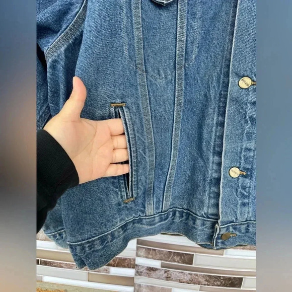 Carhartt Denim Trucker Jean Jacket Size 2XL - Picture 7 of 14